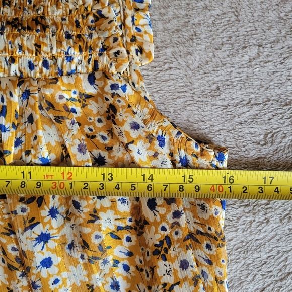 Rachel Zoe floral sleeveless blouse size XS - Picture 13 of 14